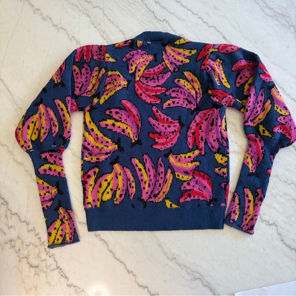 FARM Rio Banana Pattern Sweater (Trade?) - Picture 2 of 6